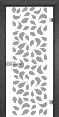 Стъклена Врата Gama Print G 13-1 Сив Кестен