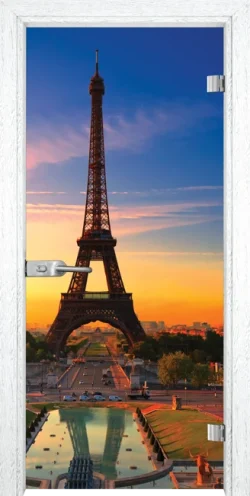 Стъклена Врата Gama Print G 13-12 Бреза