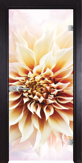 Стъклена Врата Gama Print G 13-5 Венге